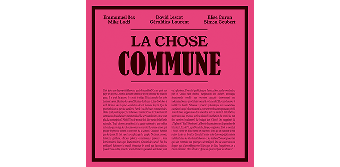 LA CHOSE COMMUNE