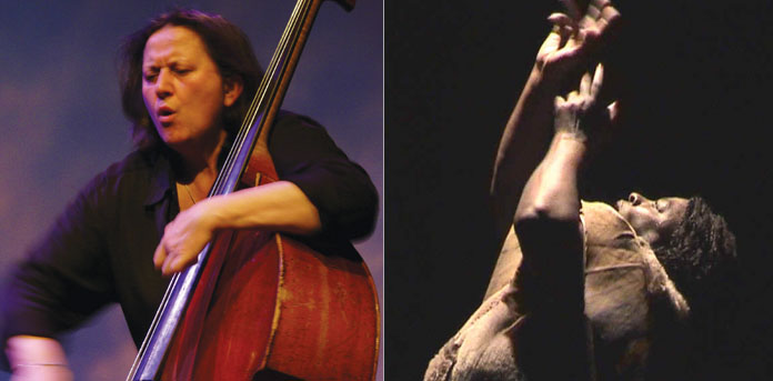 Joelle Leandre & Elsa Wolliaston
