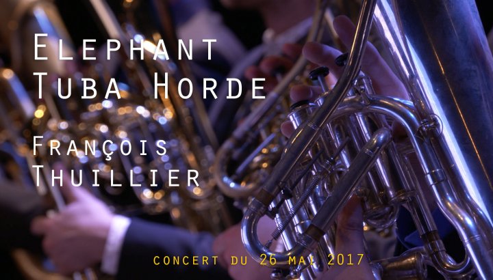 FRANCOIS THUILLIER  - ELEPHANT TUBA HORDE
