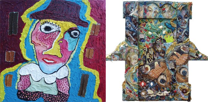 MACHA VOLODINA-WINTERSTEIN & JOEL CRESPIN PEINTURES