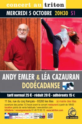 DODÉCADANSE - ANDY EMLER & LÉA CAZAURAN