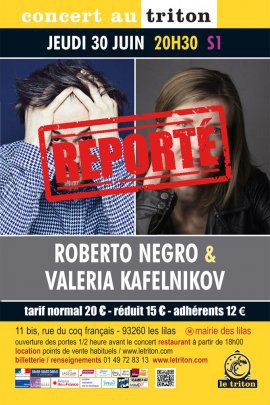ROBERTO NEGRO & VALERIA KAFELNIKOV