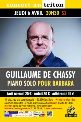 GUILLAUME DE CHASSY PIANO SOLO