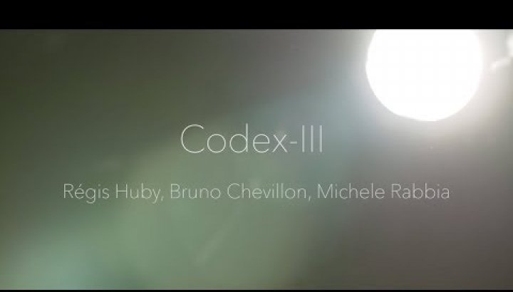 EPK - Régis Huby / Bruno Chevillon / Michele Rabbia - Codex III